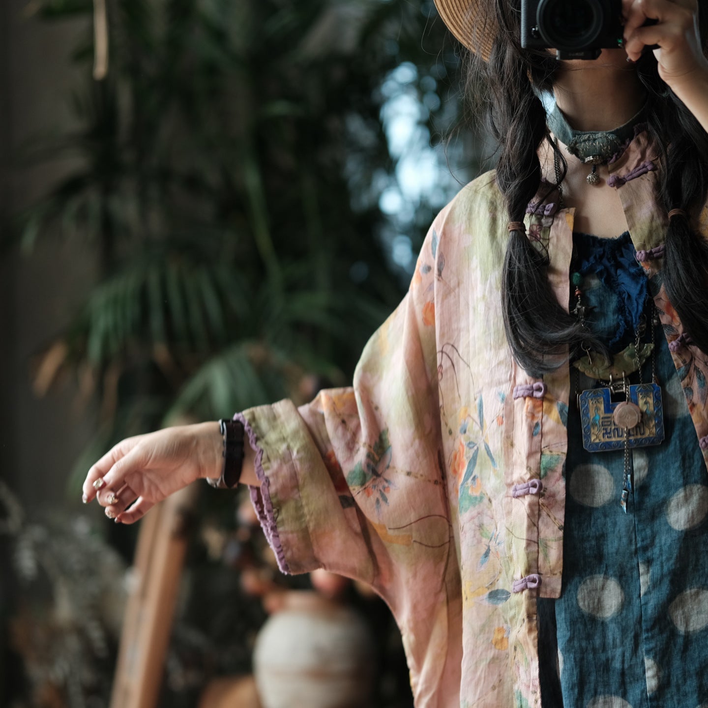 Blush Garden Ramie Jacket – görsel 10