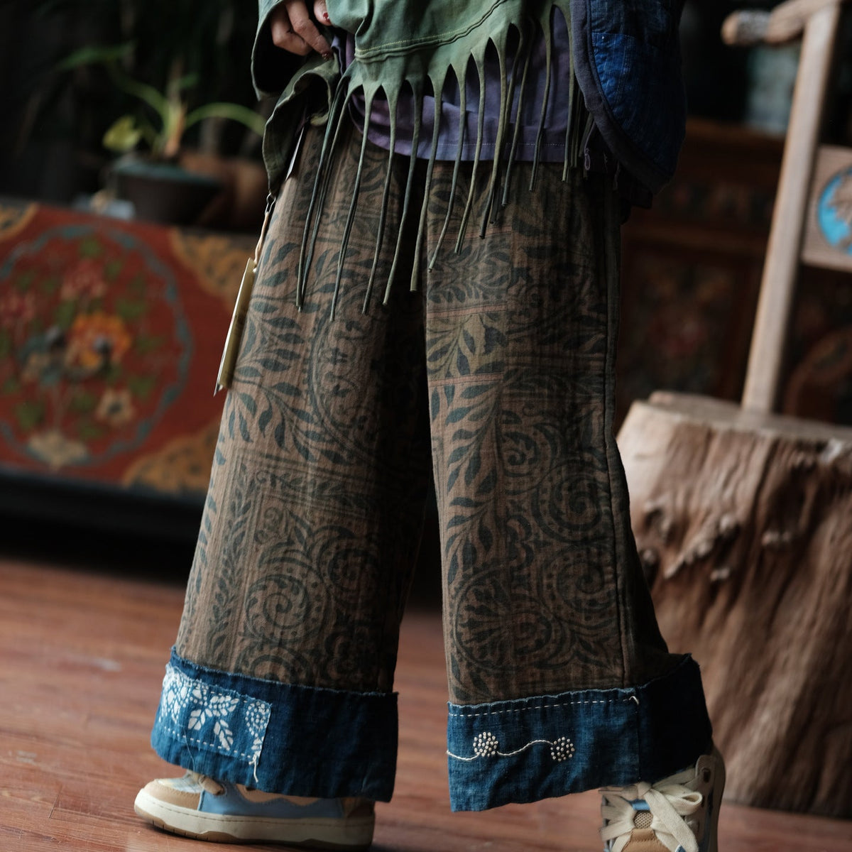 Nomad Drift Batik Pamuklu Tunik