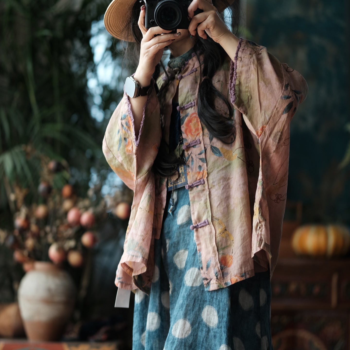 Blush Garden Ramie Jacket – görsel 11