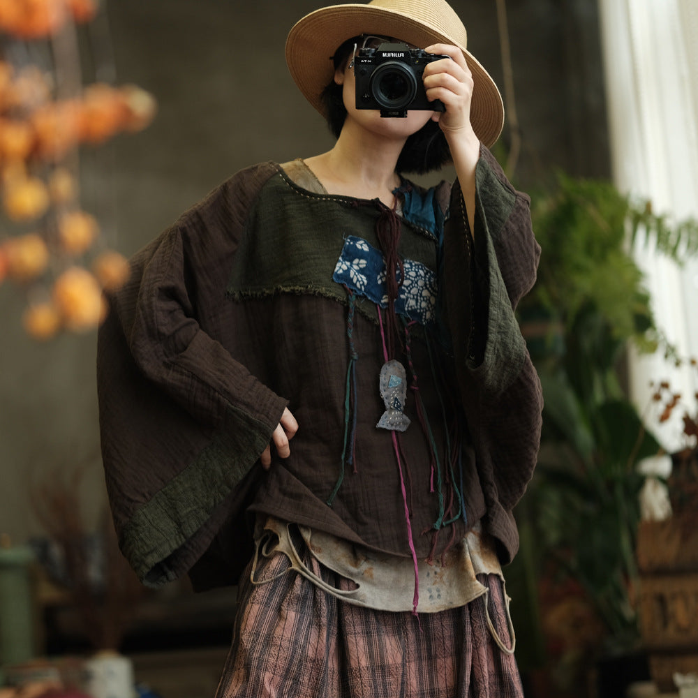 Nomad Patchwork Tunic – görsel 8