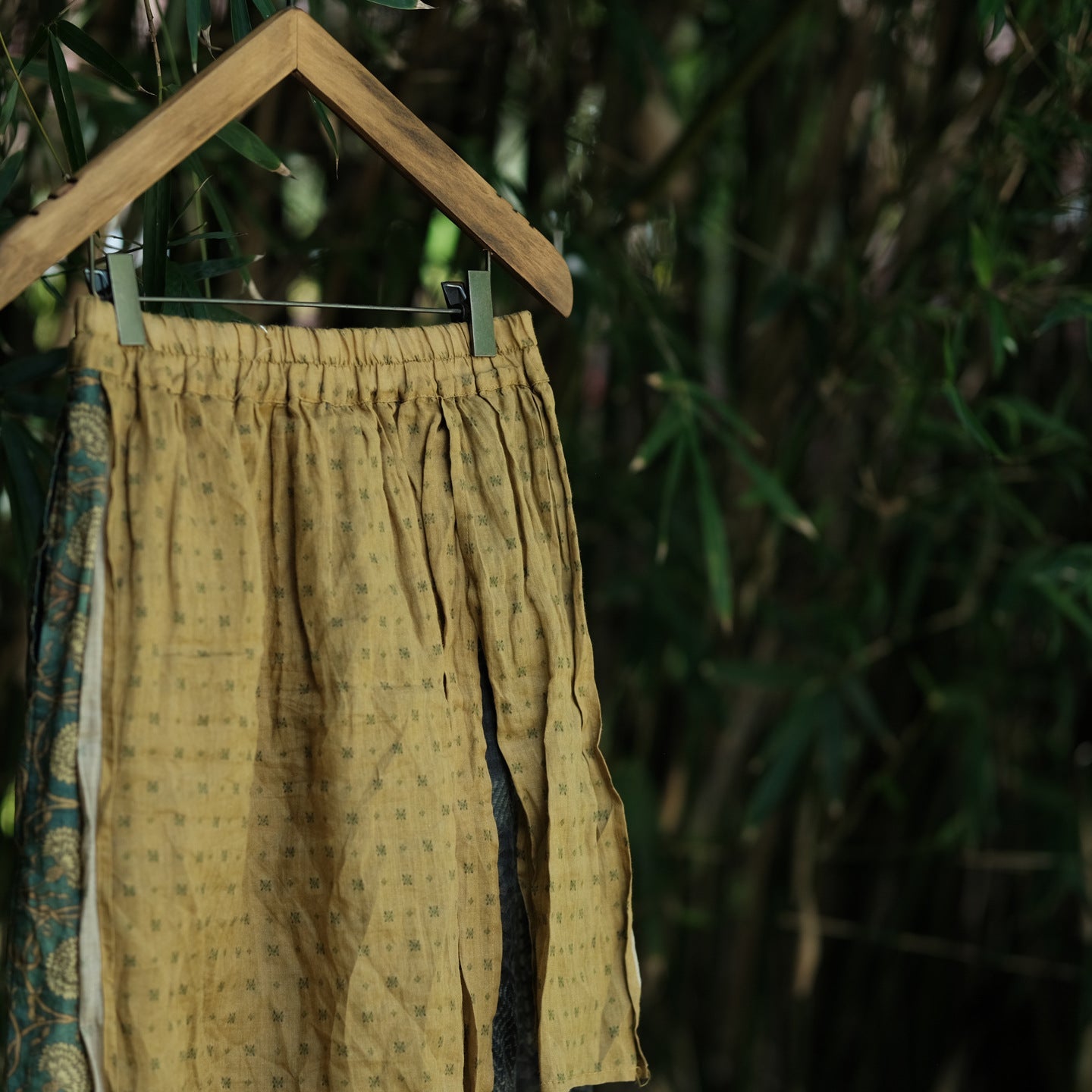 Vintage Nomad Ramie Wide Leg Pants – görsel 4