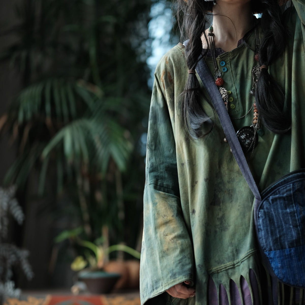 Nomad Drift Batik Pamuklu Tunik