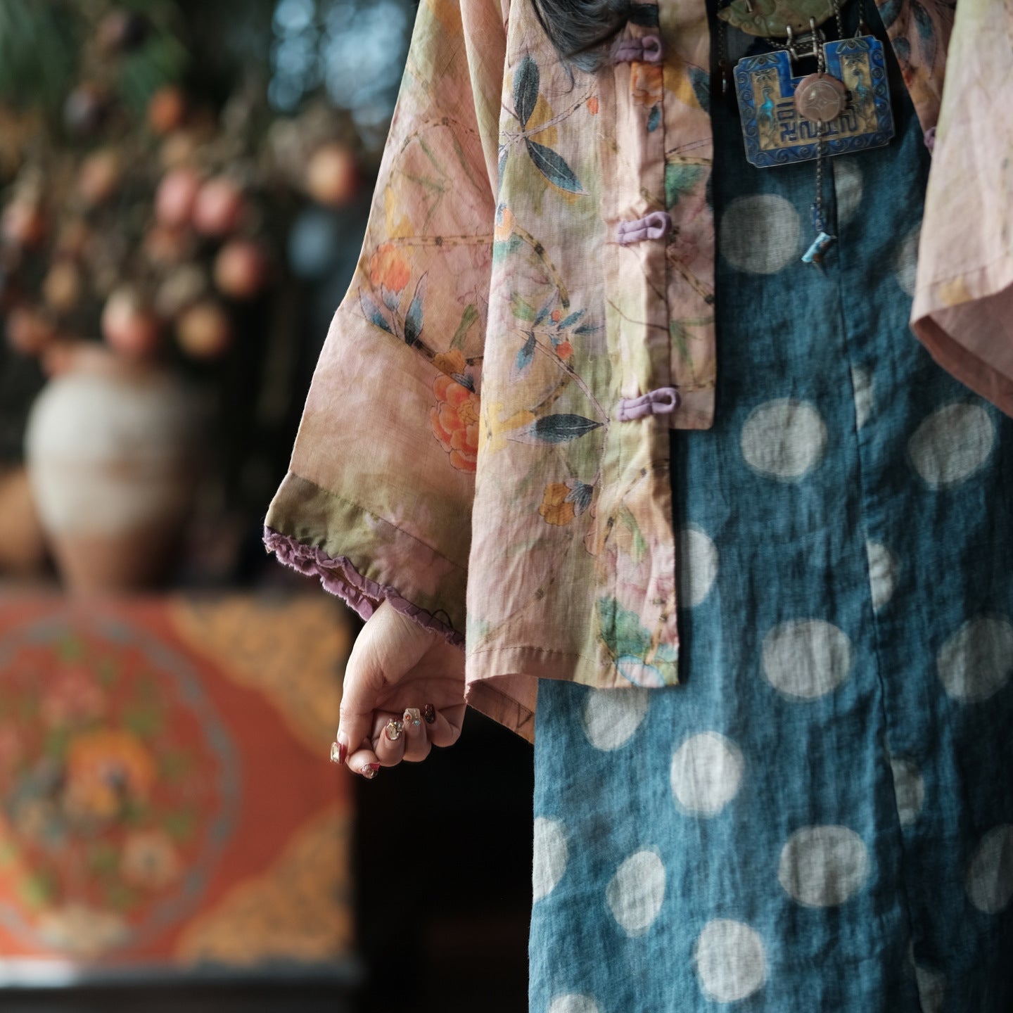 Blush Garden Ramie Jacket – görsel 12