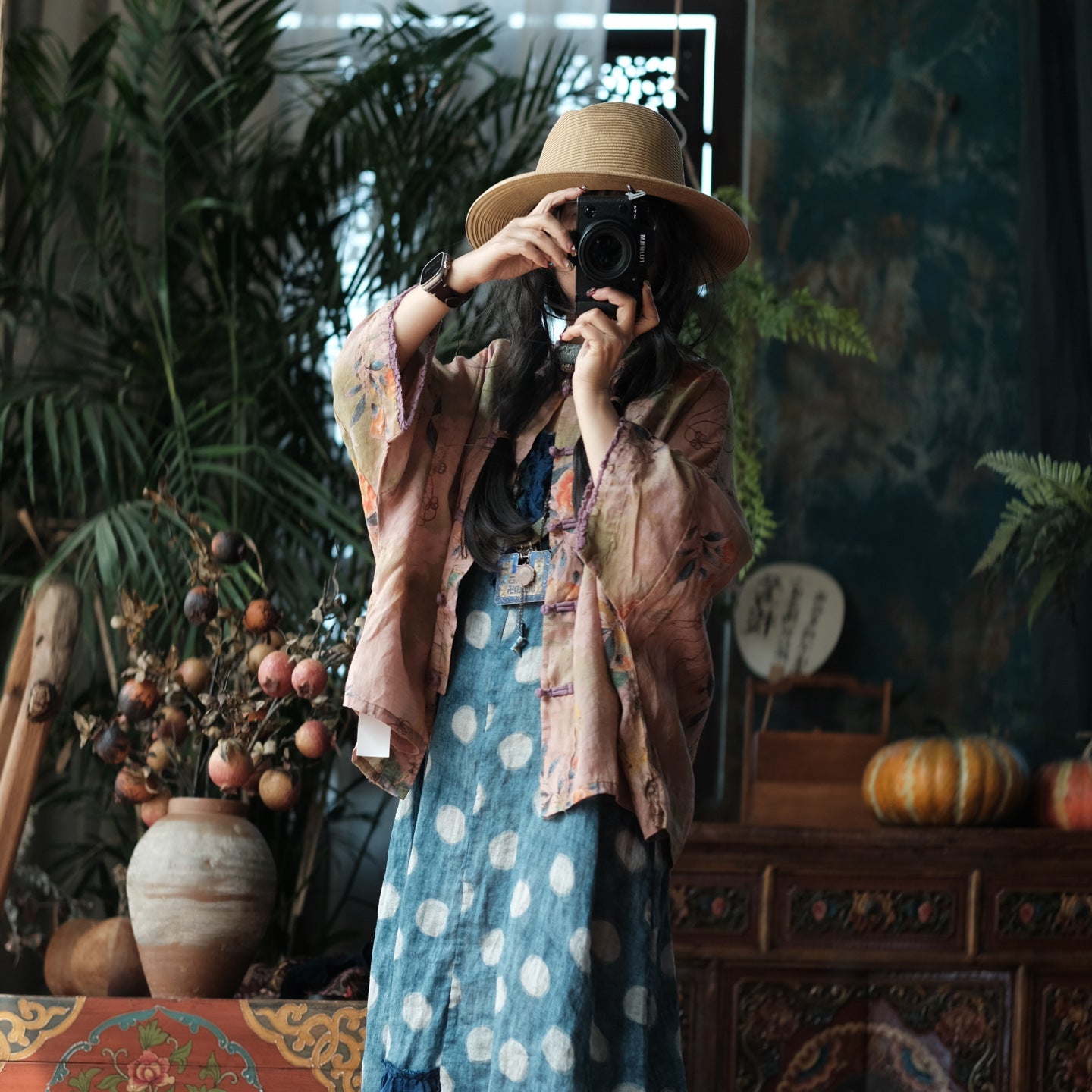 Blush Garden Ramie Jacket – görsel 8