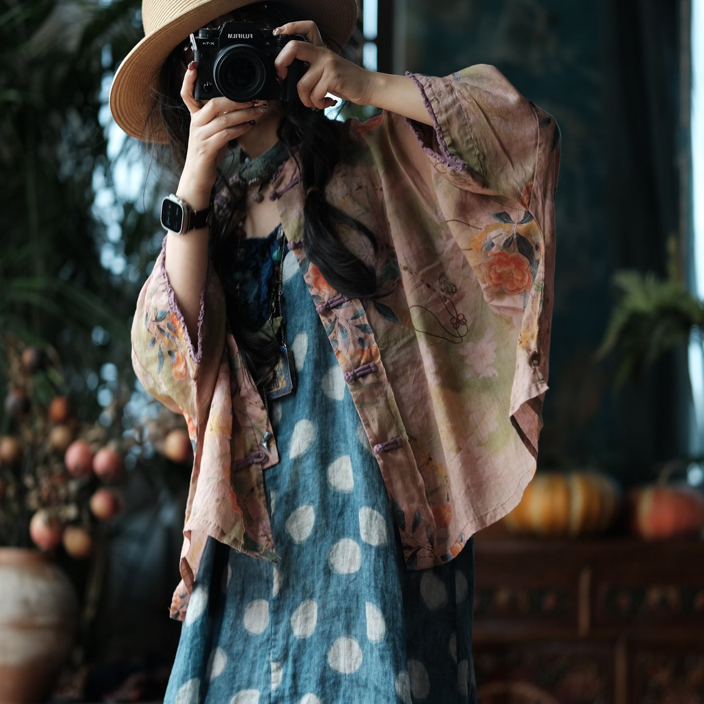 Blush Garden Ramie Jacket – görsel 5