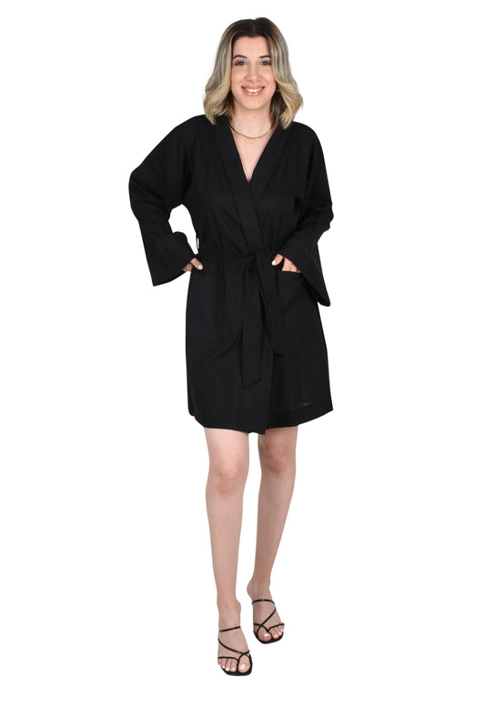 İstanbul Keten Oversize Kimono