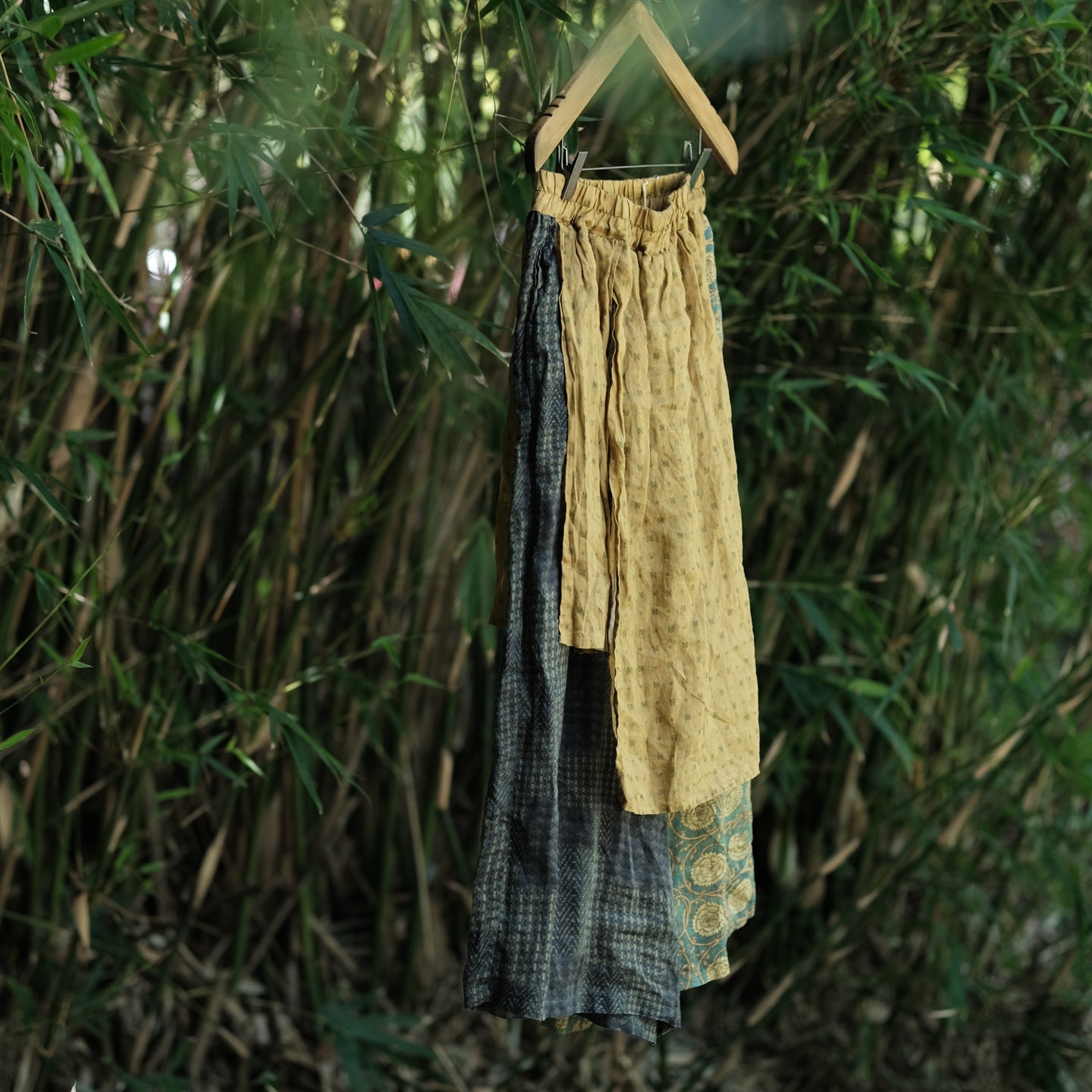 Vintage Nomad Ramie Wide Leg Pants – görsel 11