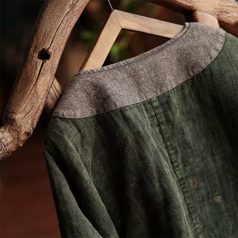Mosswood Vintage Keten-Pamuk Ceket - 15