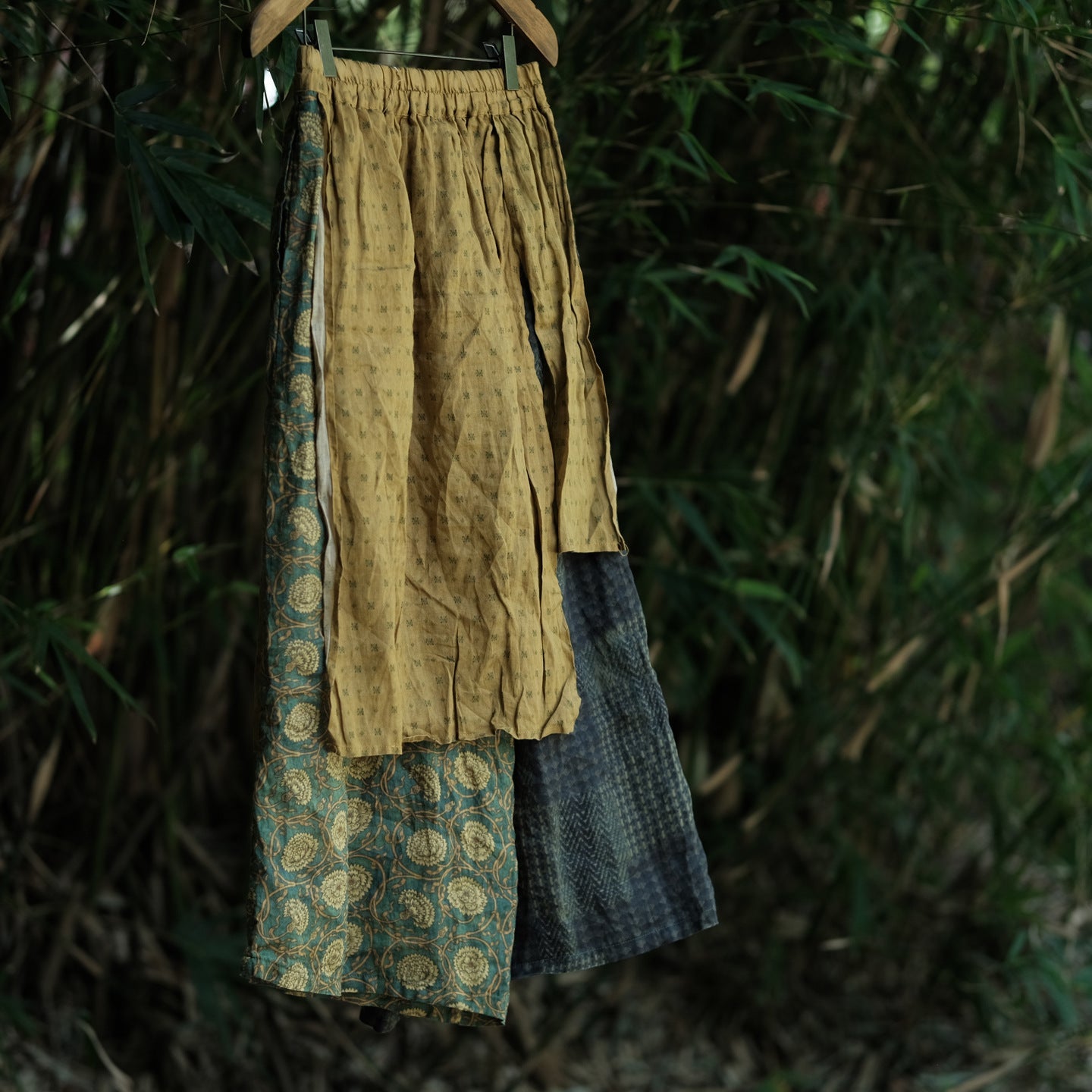 Vintage Nomad Ramie Wide Leg Pants – görsel 6