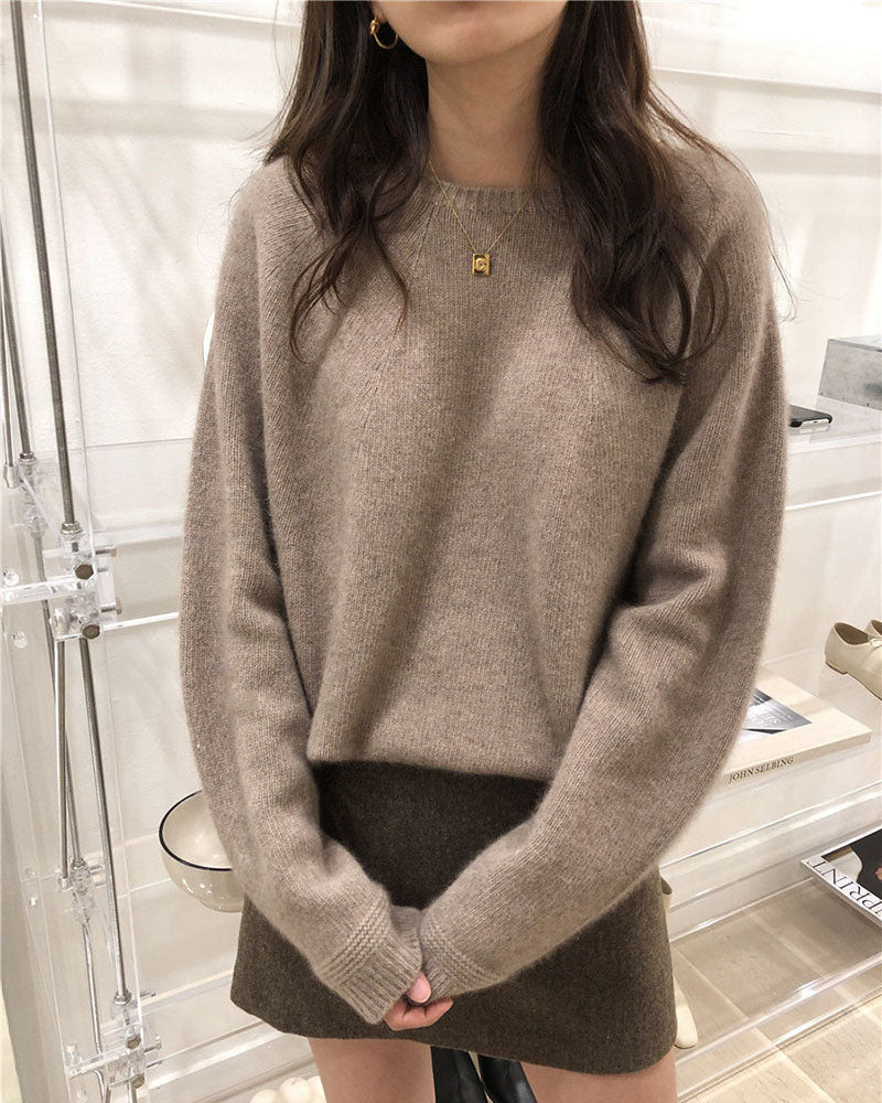 SoftWeave Pamuklu Triko Kazak