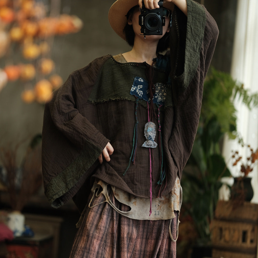 Nomad Patchwork Tunic – görsel 1