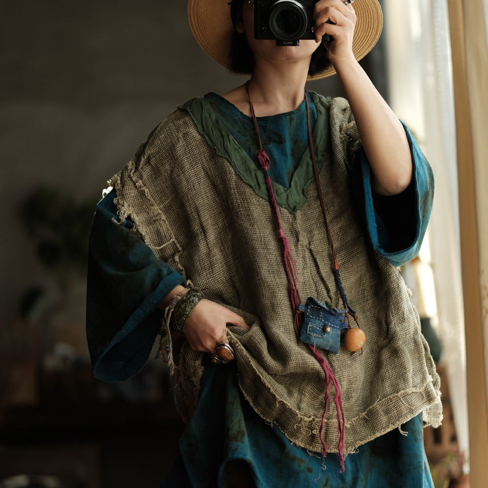 Artisan Linen Layered Top – görsel 4