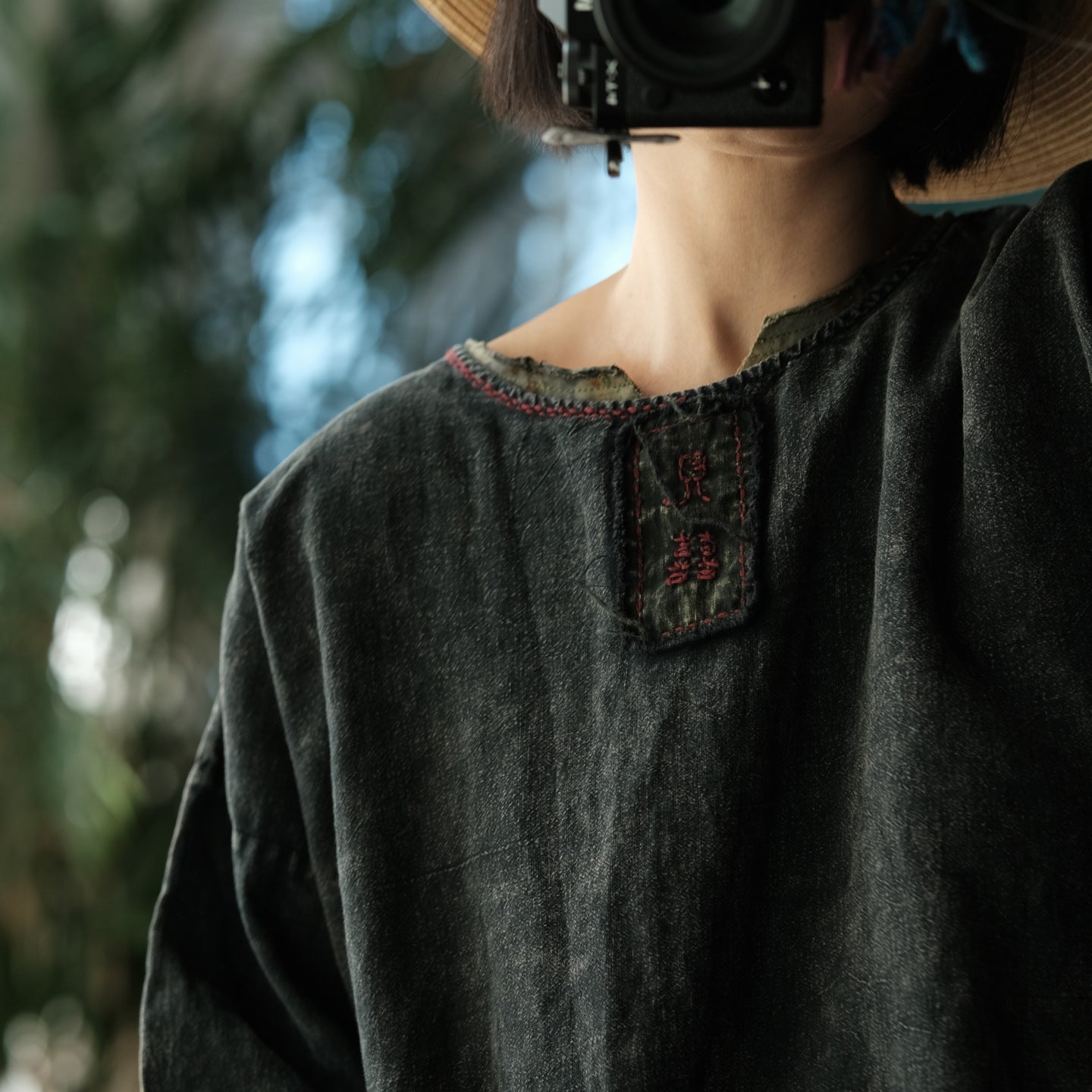 Midnight Linen Blouse – görsel 7