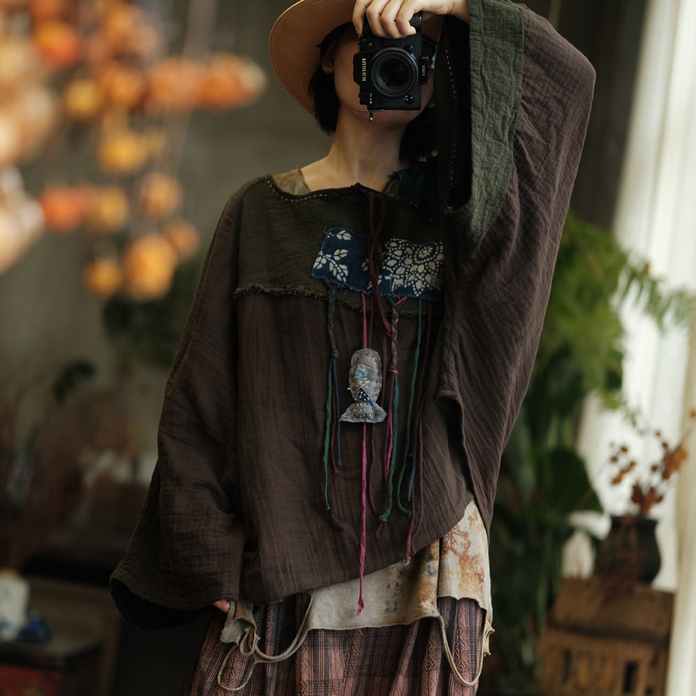 Nomad Patchwork Tunic – görsel 11