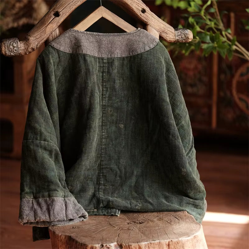Mosswood Vintage Keten-Pamuk Ceket - 17
