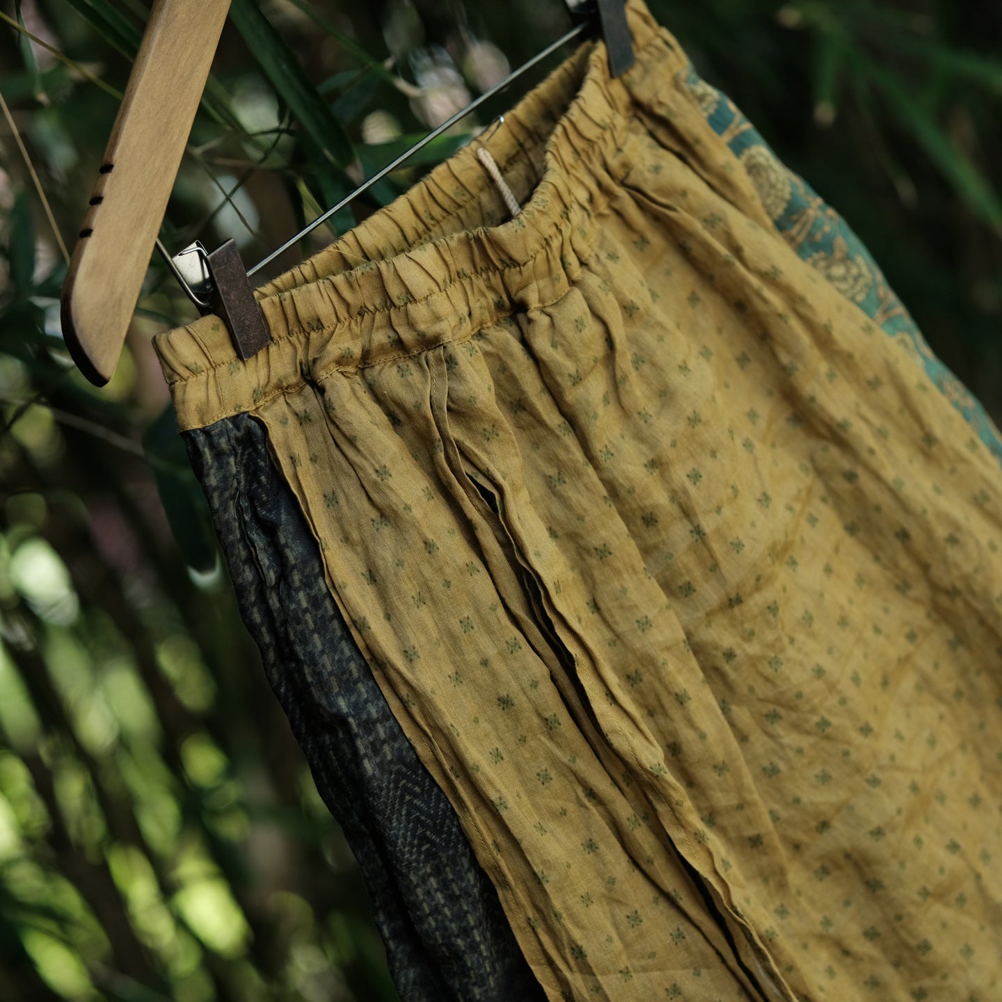 Vintage Nomad Ramie Wide Leg Pants – görsel 7