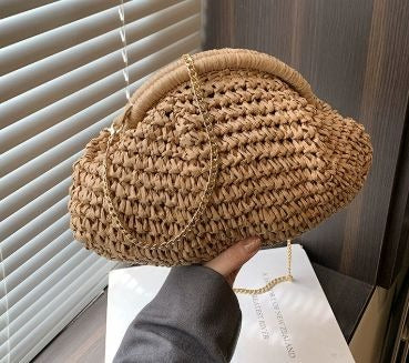Palma Crossbody Hasır Çanta