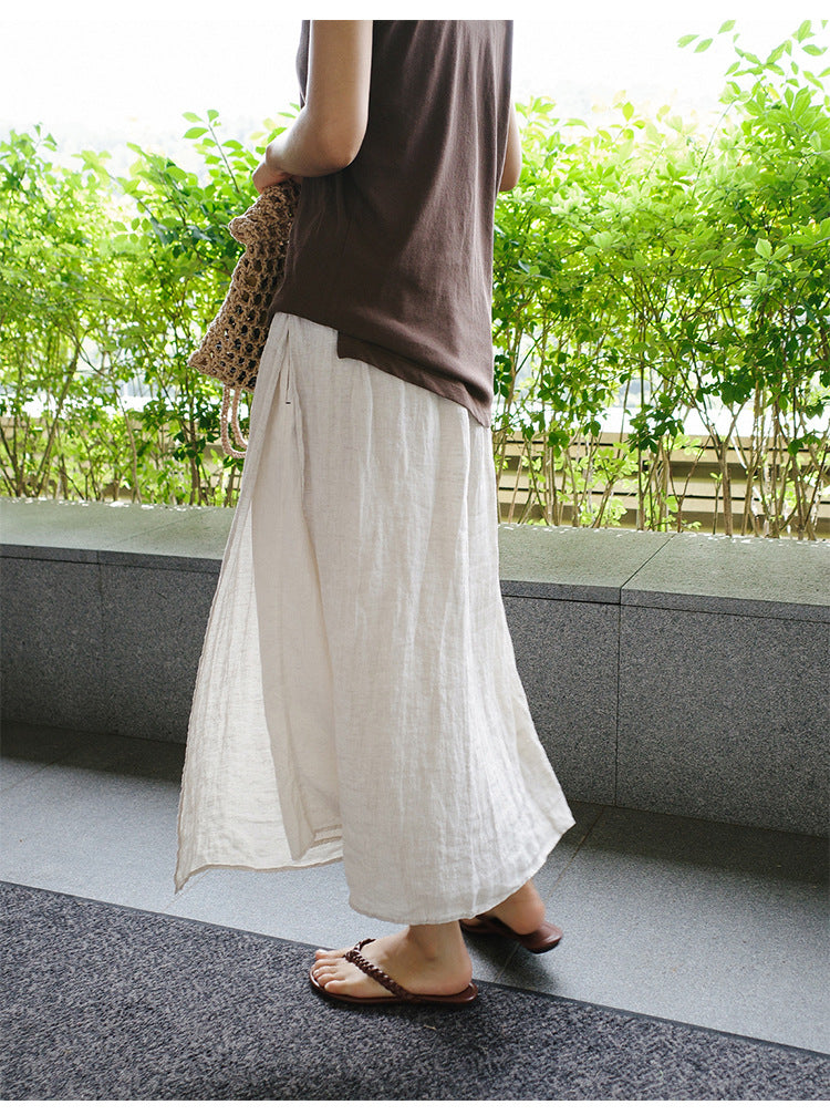 Kyoto Keten Pantolon Etek