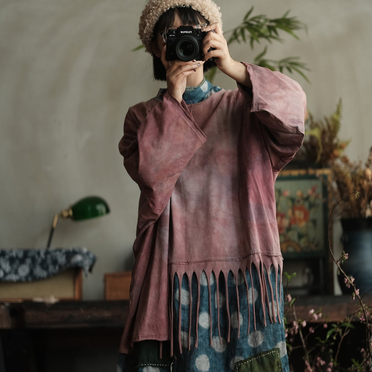 Rosewood Batik Pamuk Bluz