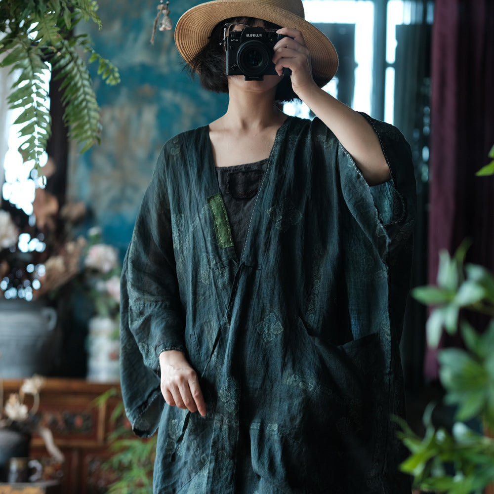 Shadow Bloom Rami Kimono