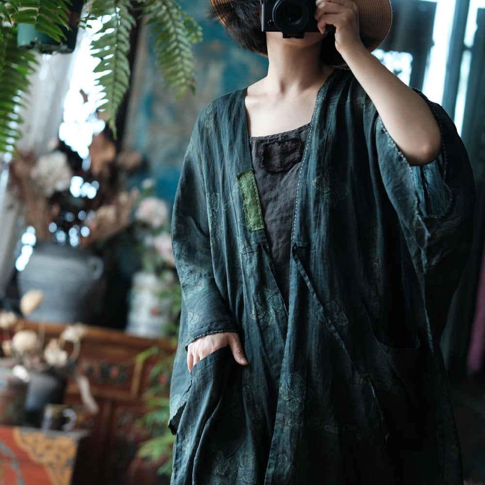 Shadow Bloom Rami Kimono