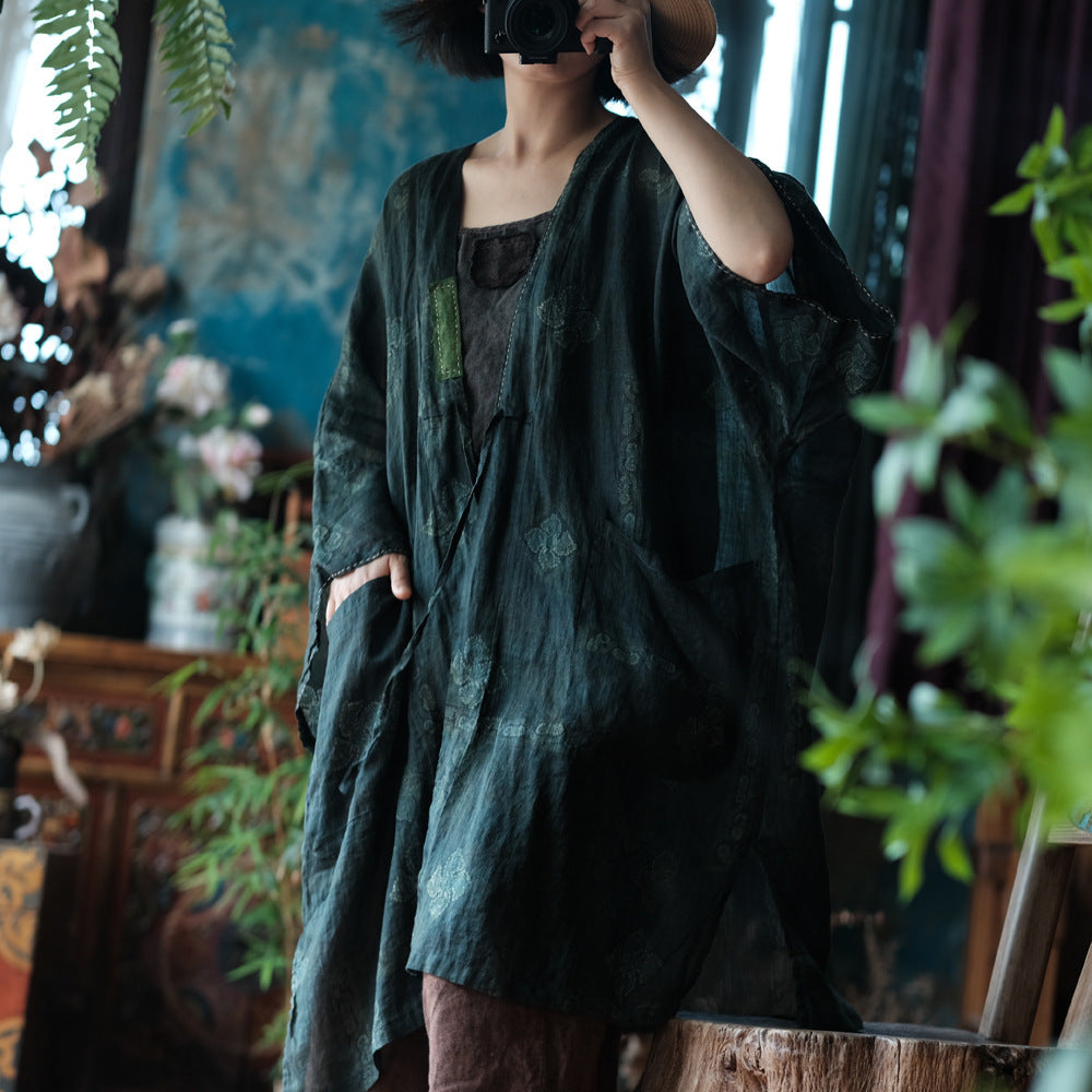 Shadow Bloom Rami Kimono