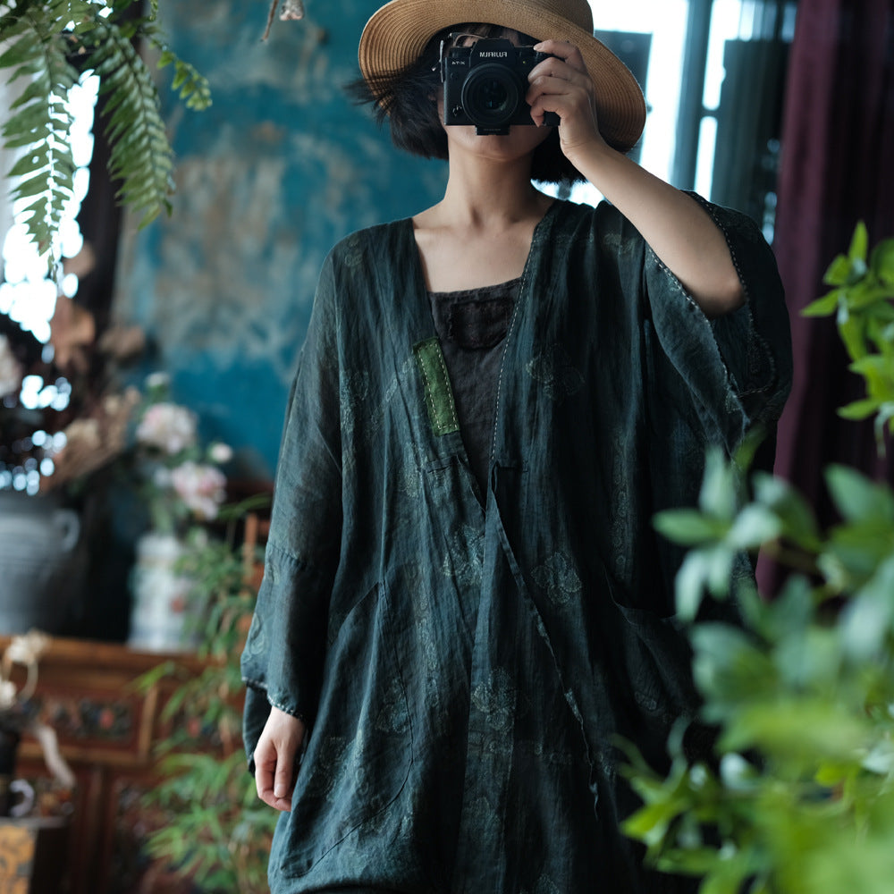 Shadow Bloom Rami Kimono