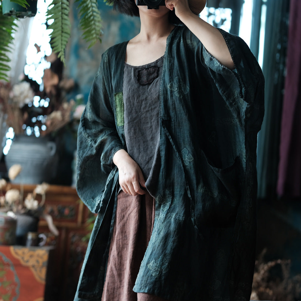 Shadow Bloom Rami Kimono