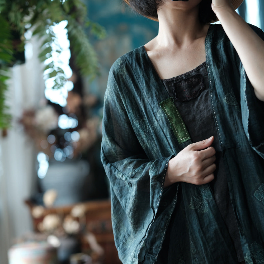 Shadow Bloom Rami Kimono