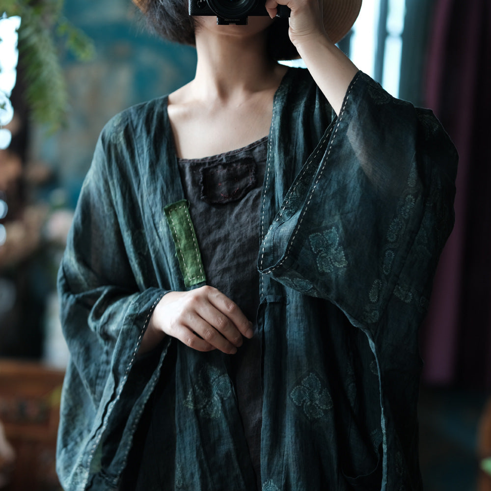 Shadow Bloom Rami Kimono